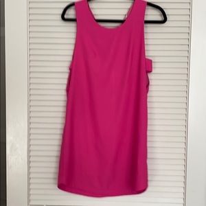 Hot pink dress